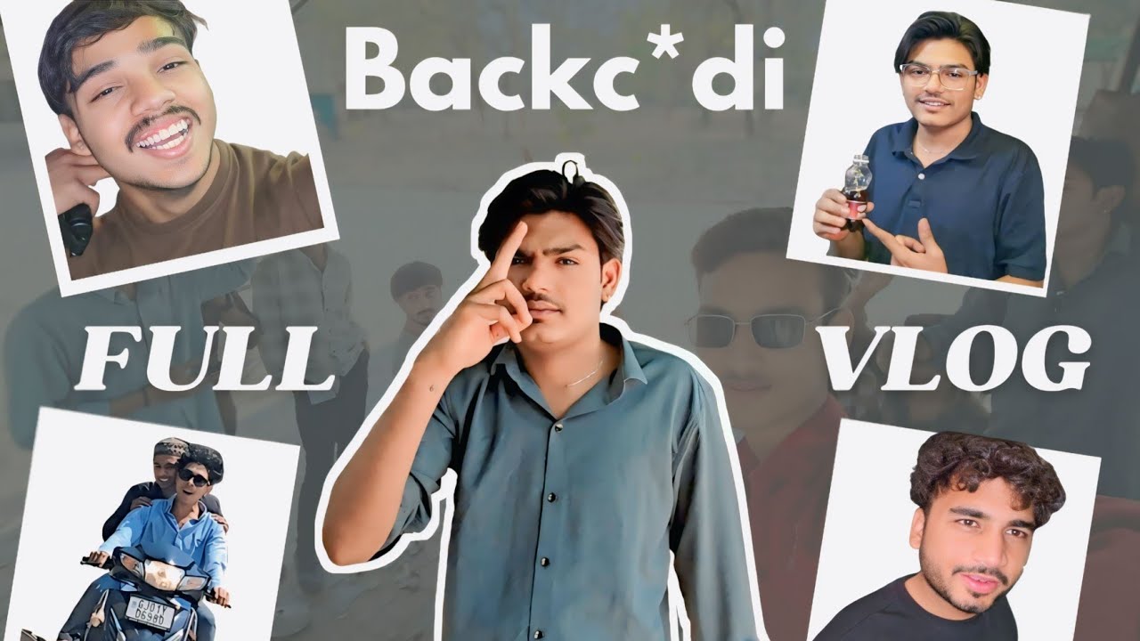 Full Backch*di With Friends 😆| Full fun Vlog