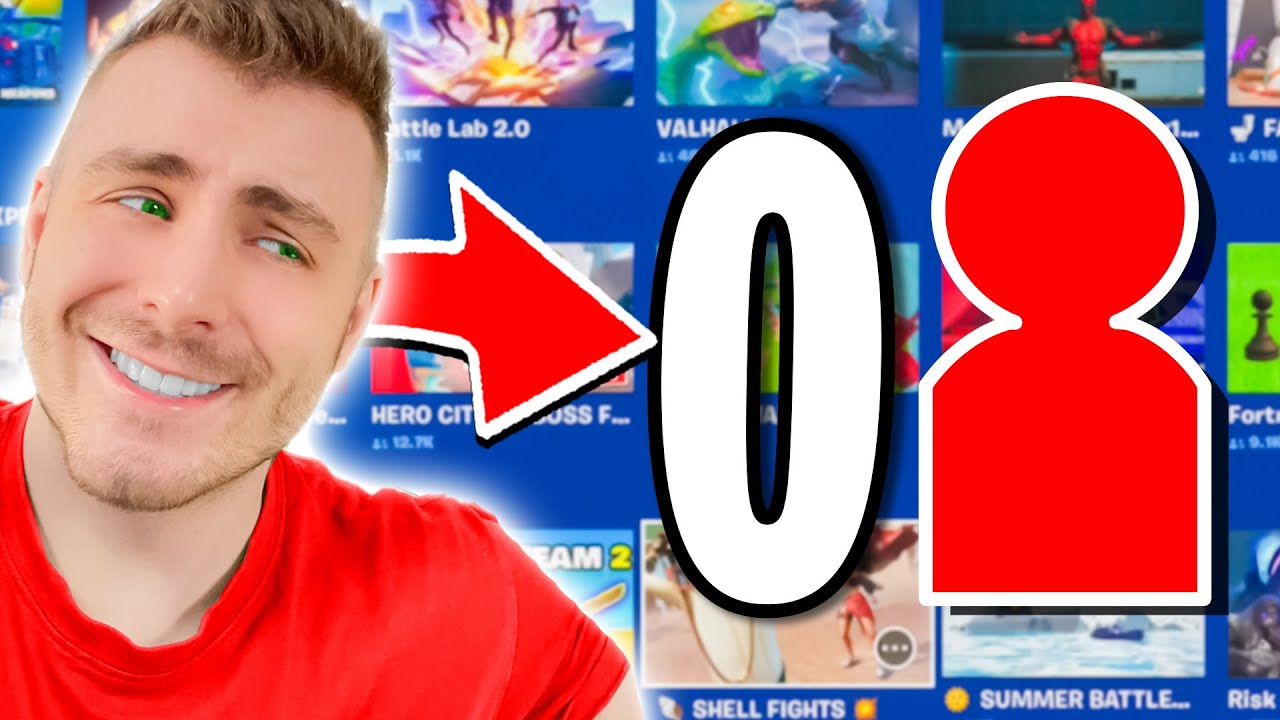 FORTNITE MAPY, KTERÝ *NIKDO NEHRAJE*!!