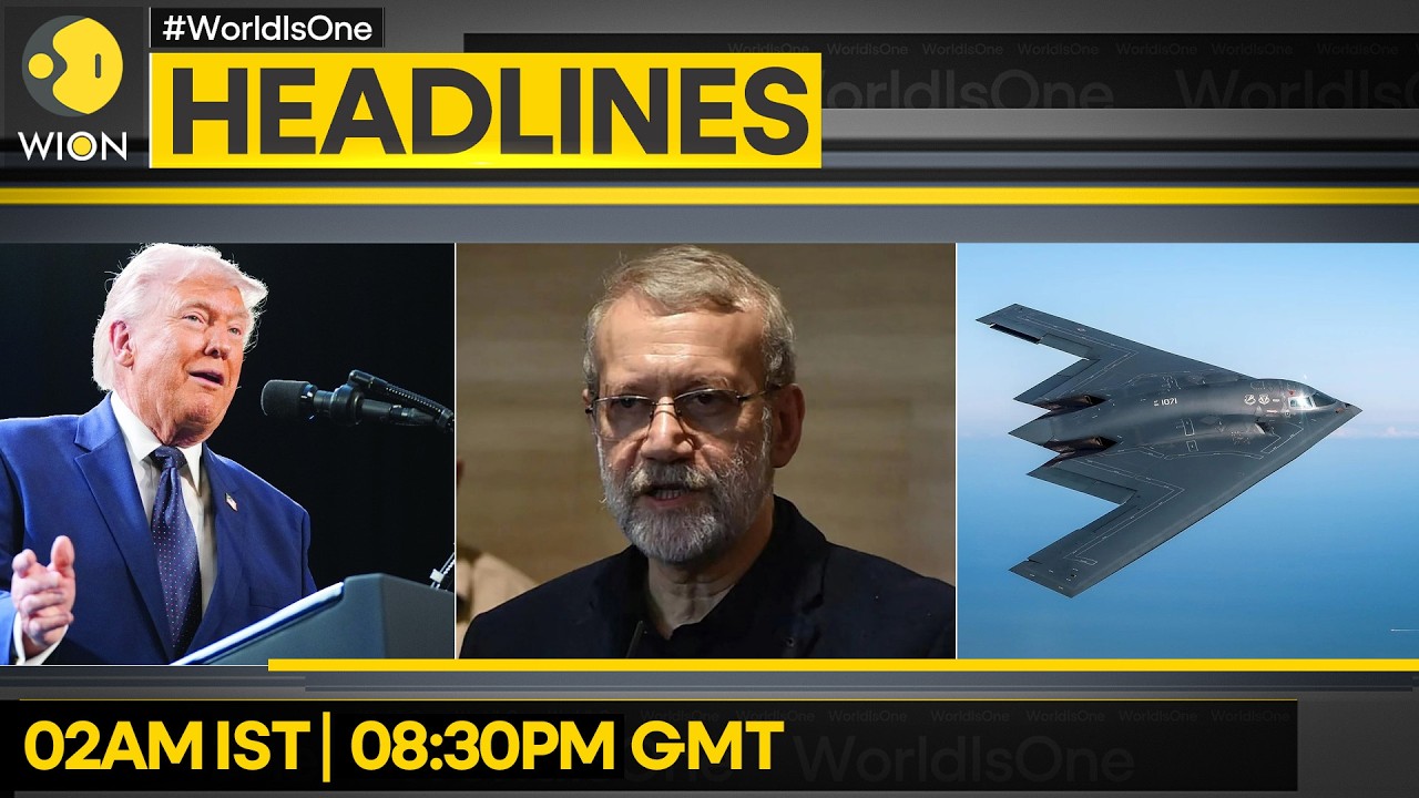 US Uses B-2 Stealth Bombers in Iran War | Iranian Missile Hits Central Israel | WION Headlines