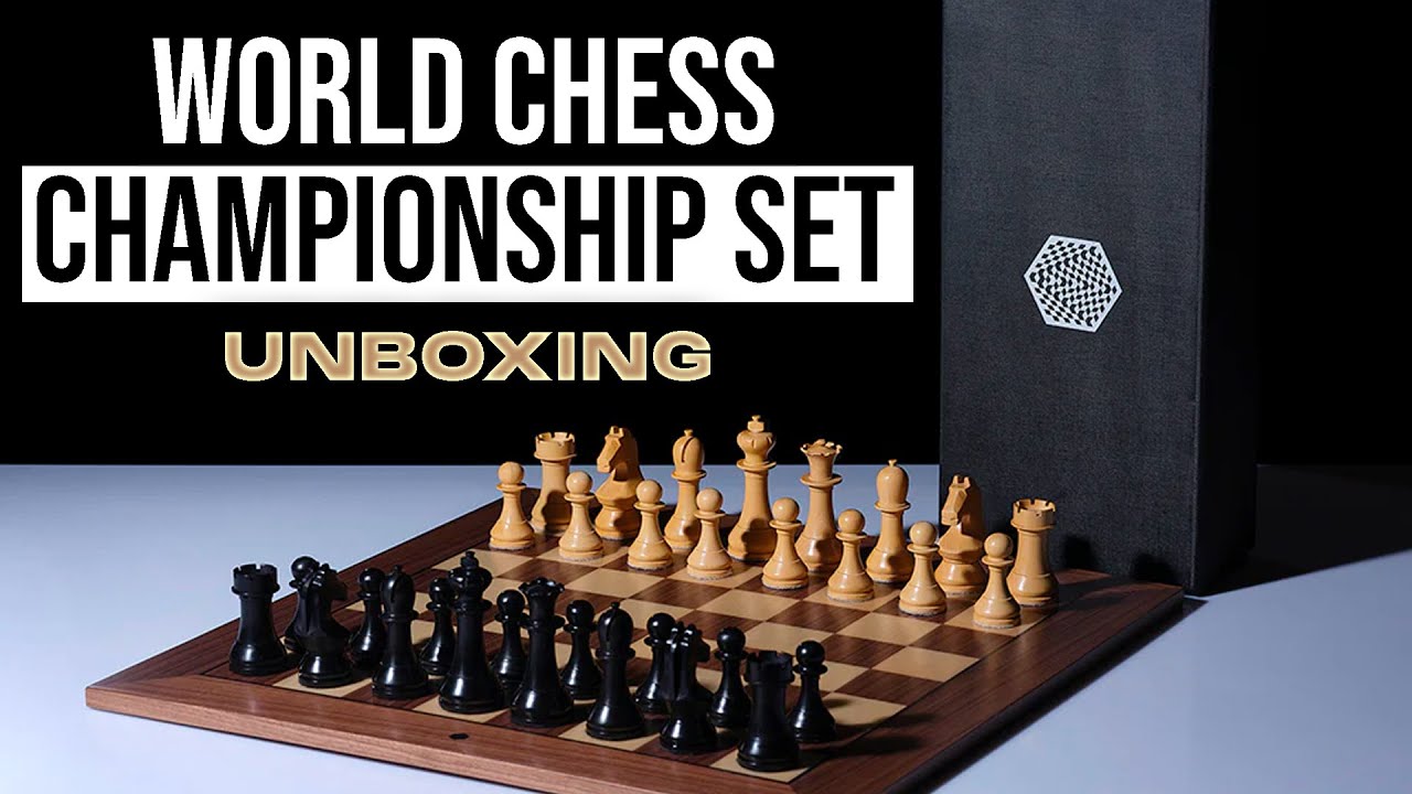 Unboxing the STUNNING $550 Official World Chess Championship Set and Giveaway!