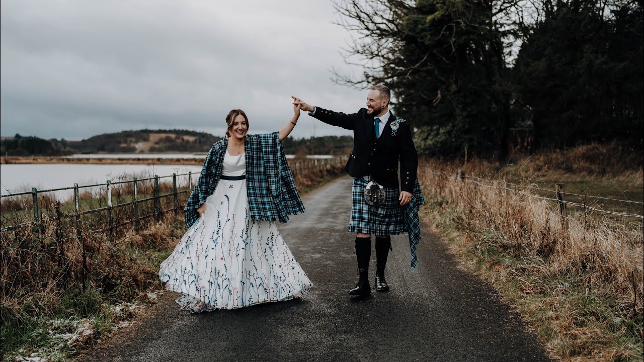 Tynelle & Calum’s wedding day highlights from Bowfield Hotel