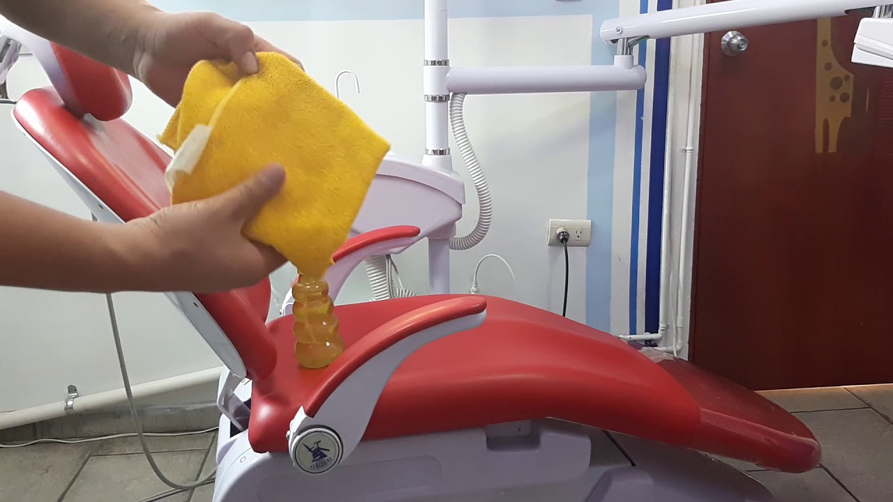 Limpieza y desinfección de la unidad Dental 2°P