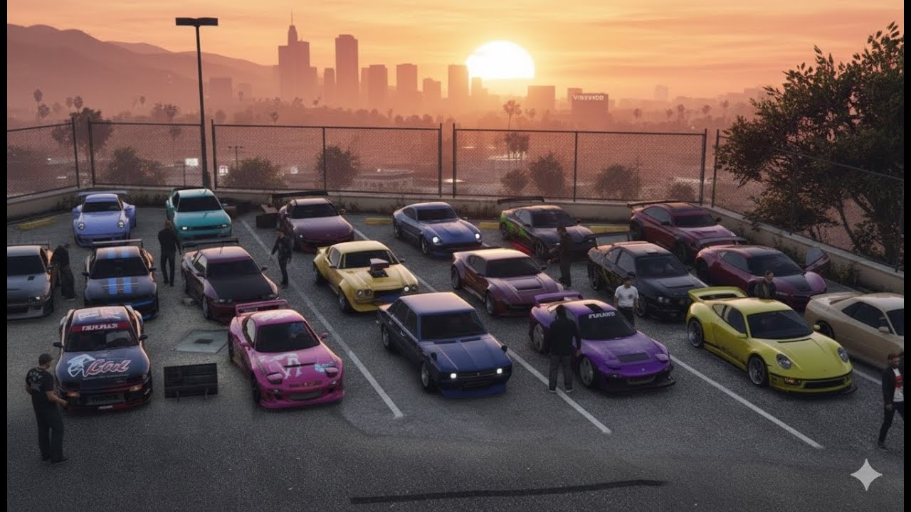 GTA V CAR MEET LIVE! (PS5)