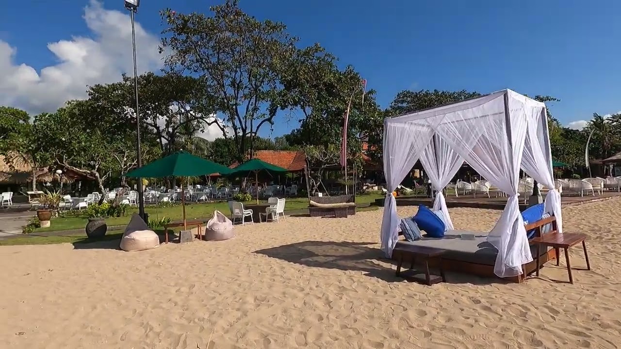Tour inside Bali Tropic Resort and Spa, Nusa Dua, in Bali, Indonesia