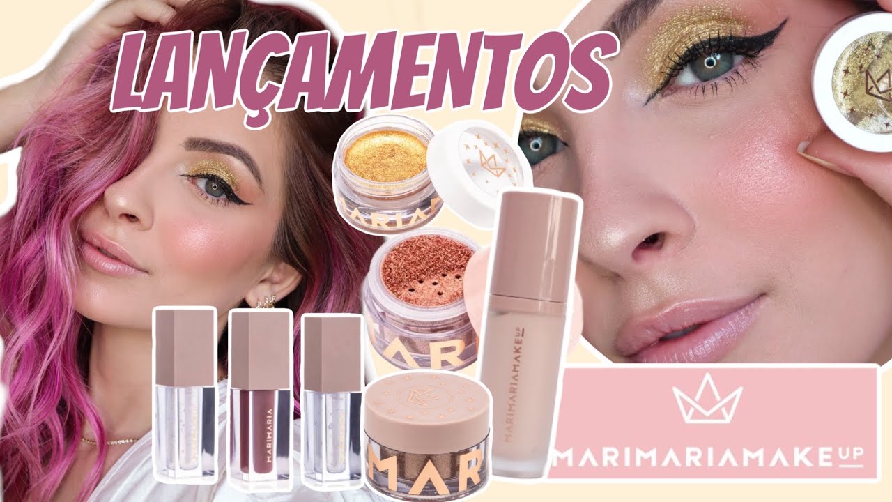 TESTEI OS LANÇAMENTOS DA MARI MARIA MAKEUP!!! (SOMBRA JELLY, GLOSS, ILUMINADOR) | FERNANDA TUMAS