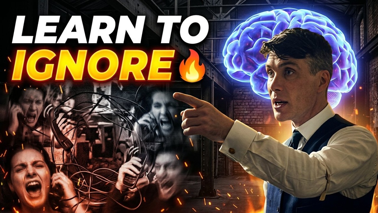 Learn to ignore 🔥  Control Your Attention, Control Your Life (Self Improvement)