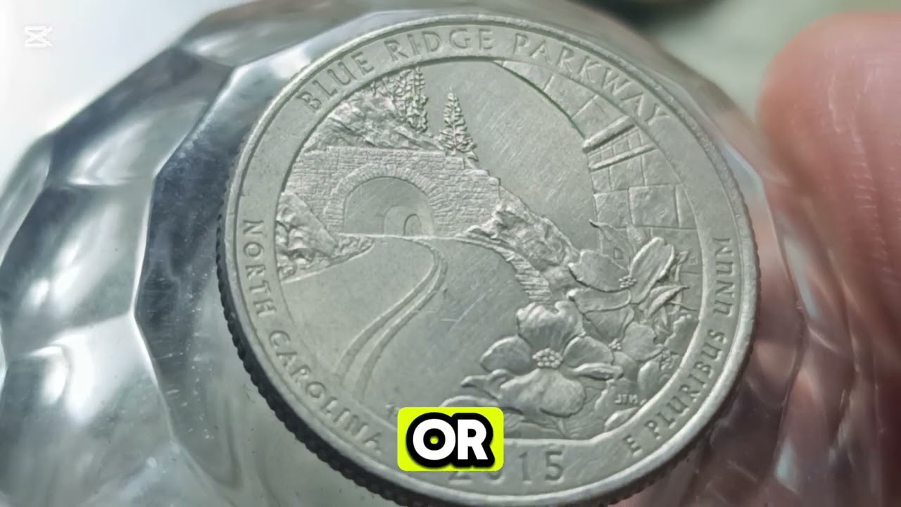 🇺🇸 Don&rsquo;t Spend That 2015P Blue Ridge Parkway Quarter! Could Be Valuable!💰#CoinHunters #Quarter