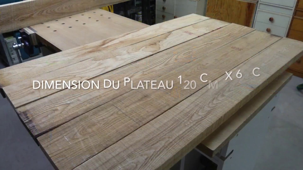 Bureau en Frêne - Ash desk - DIY