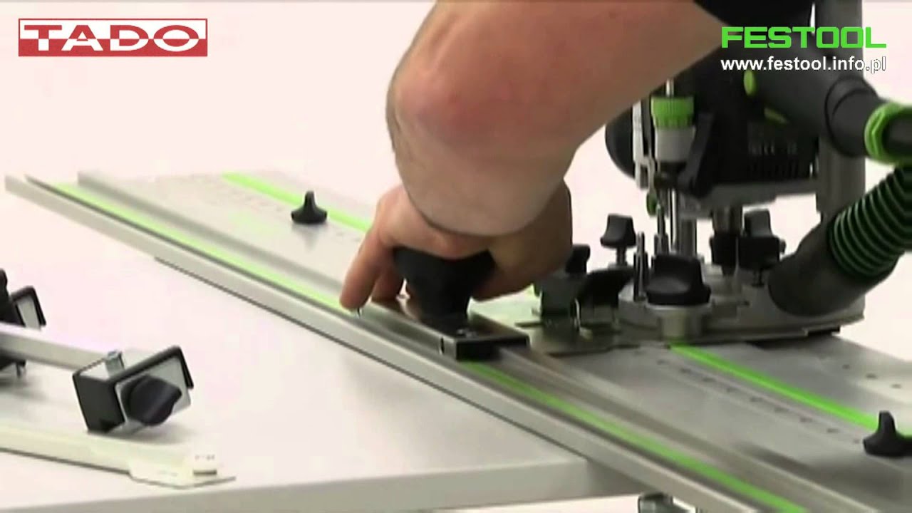 FESTOOL WIERCENIE OTWORÓW System LR 32 umożliwia precyzyjne wykonywanie rzędów otworów co 32 mm