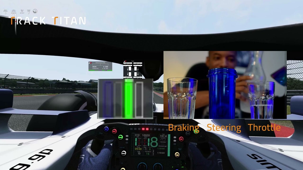 The grip circle and being smooth within it.