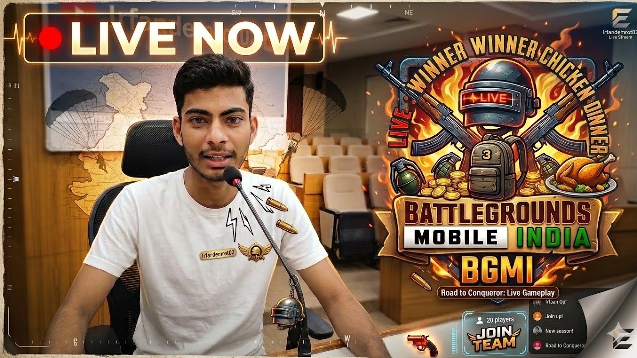 Aaj  liya hai challenge accepted #bgmi #pubg#live #challenge