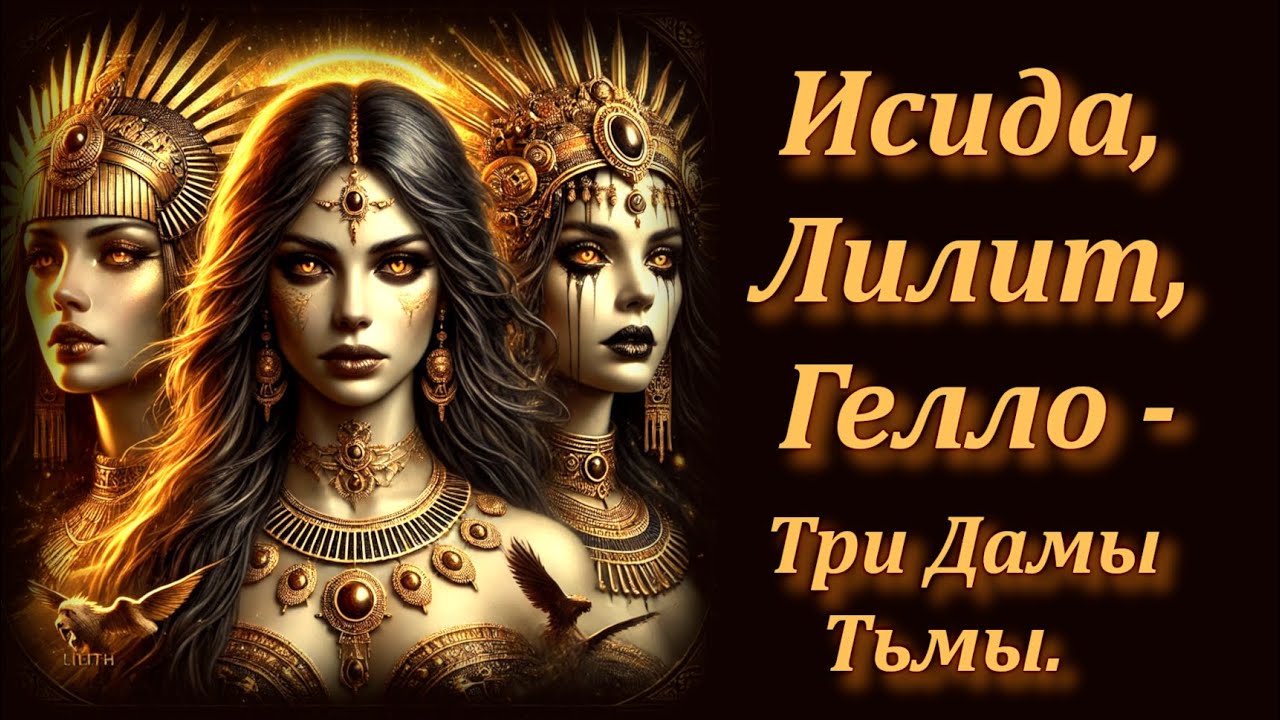 Исида, Лилит, Гелло: Три Дамы Тьмы.