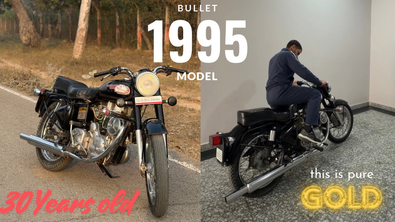 Yeh hua karti thi asli MARDH ki Bullet🔥| Bullet 1995 Model ownership review 