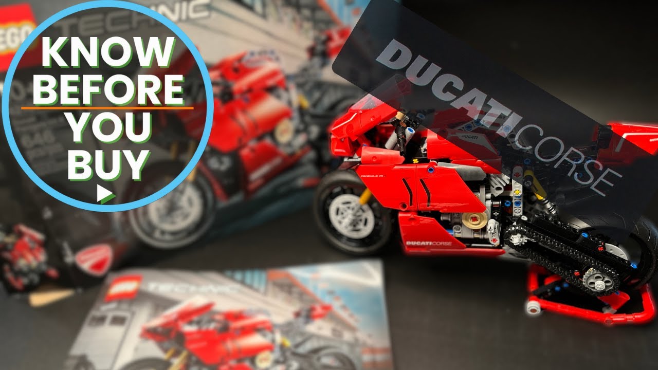 LEGO Technic Ducati Panigale V4 R Motorcycle 42107 | Honest Review