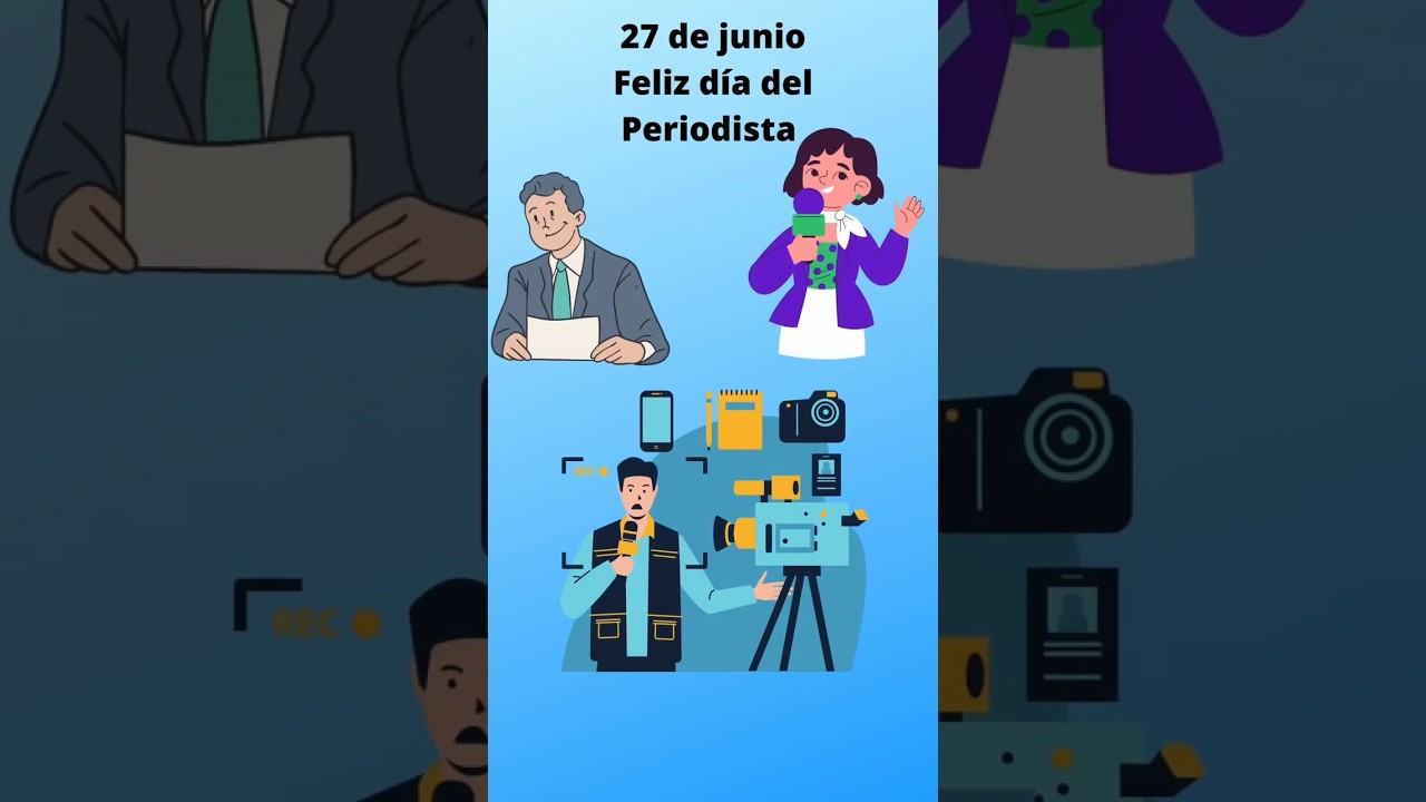 Feliz d&iacute;a del Periodista