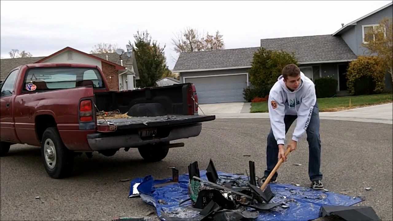 EPIC T.V. Destruction!