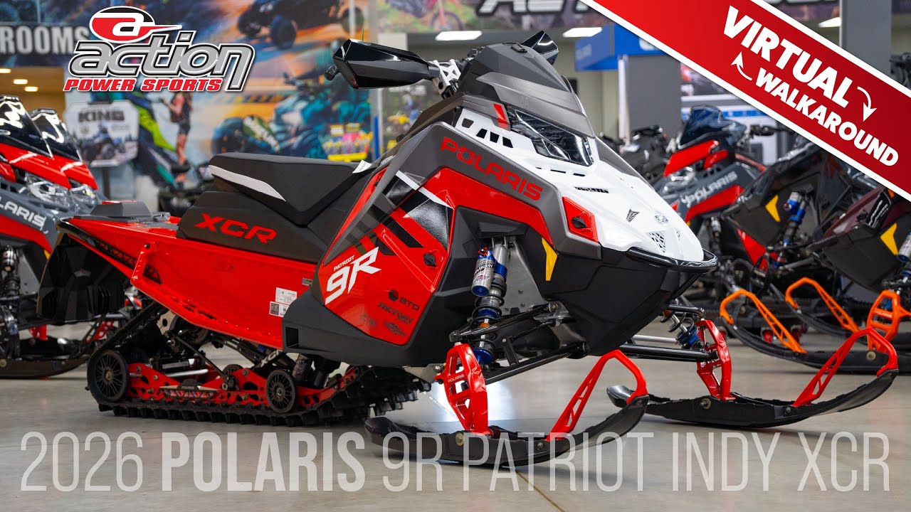 2026 Polaris 9R Patriot Indy XCR | Virtual Walkaround