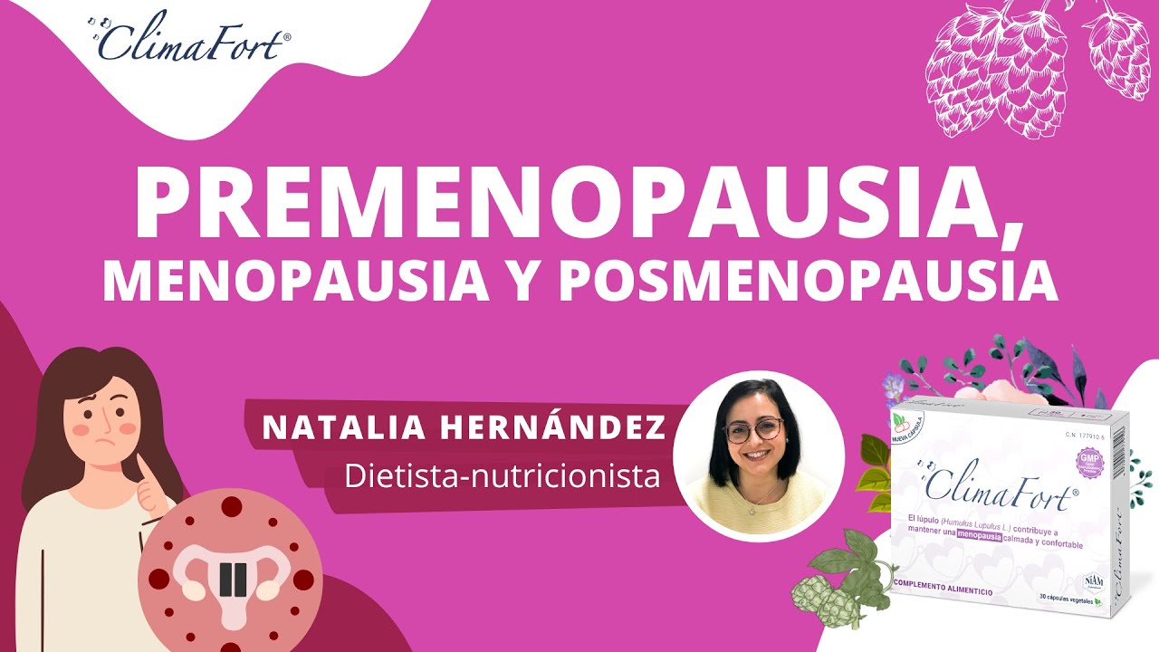 PREmenopausia, PERImenopausia, menopausia y POSmenopausia 👩⏸️ &iquest;En qu&eacute; se diferencian?