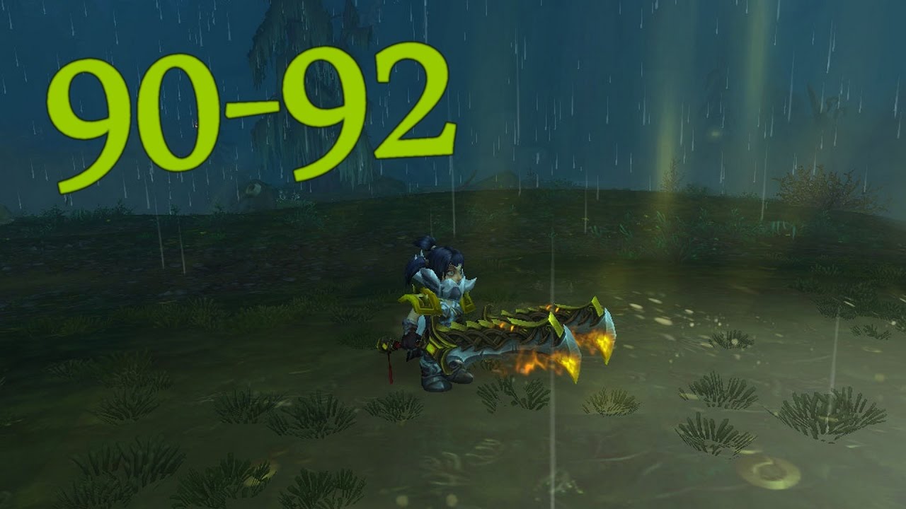 [WoW] Dings 90 - 92 - Guerrier / Warrior