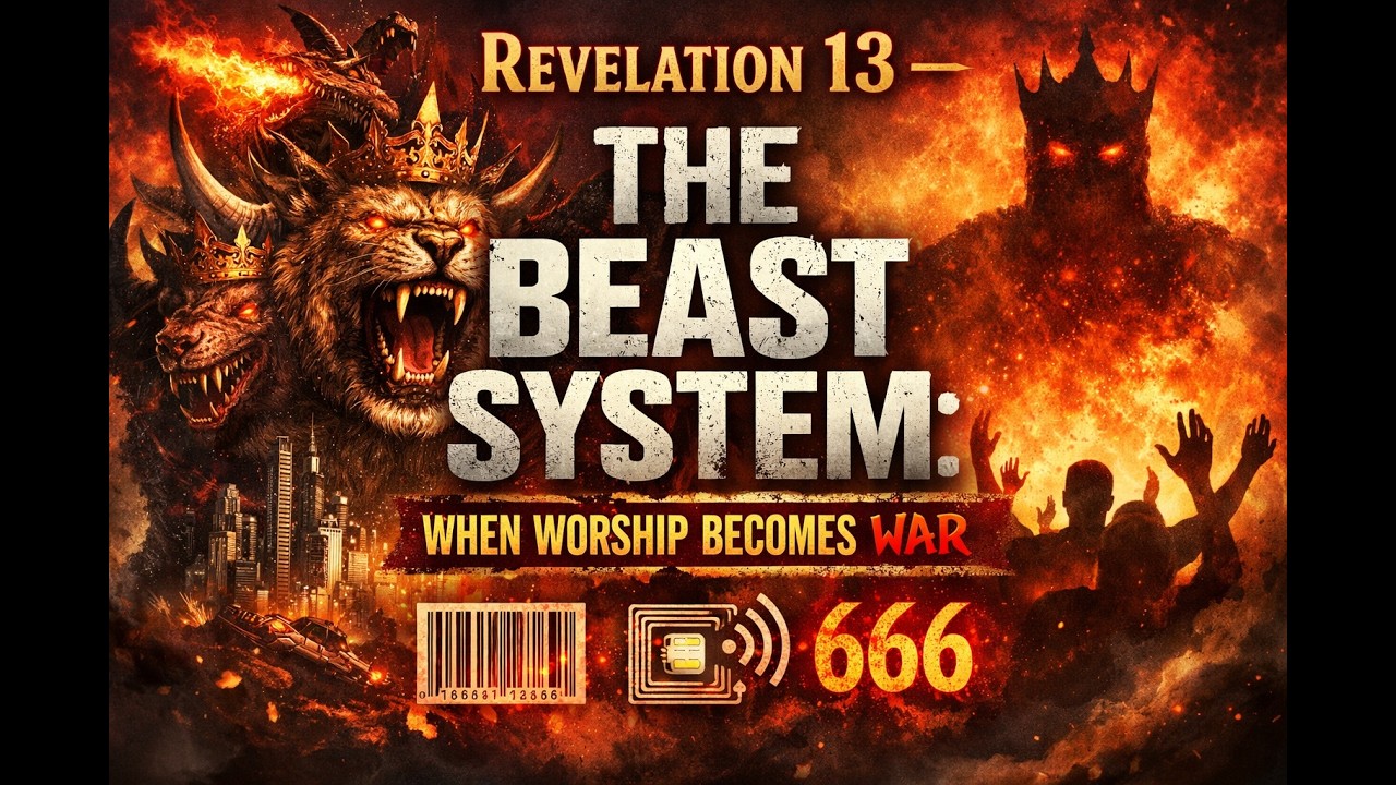 Revelation 13 — THE BEAST SYSTEM: WHEN WORSHIP BECOMES WAR.