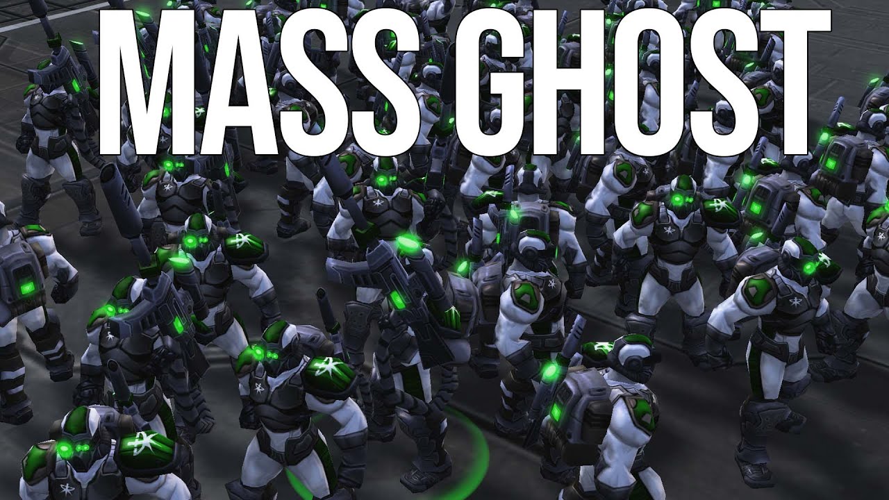 MASS Ghosts Nuke Grandmaster Zerg | Beating Grandmaster With stupid stuff