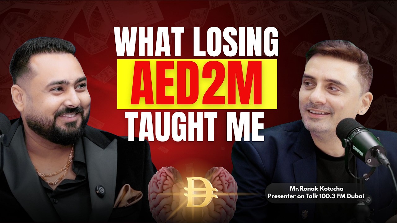 From 2M AED Loss to Dubai's Real Estate King | Vinay Shah Podcast