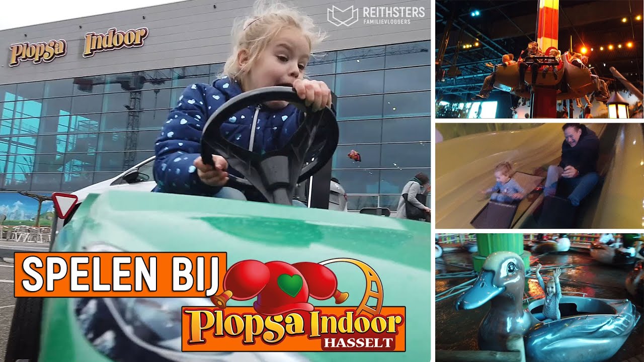 SPELEN BIJ PLOPSA INDOOR IN HASSELT! - VLOG #133
