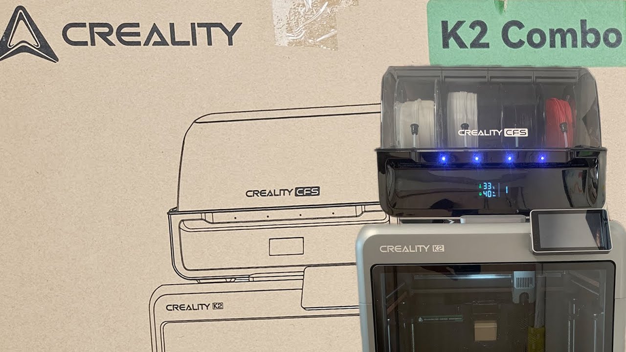 Creality K2 Combo Unboxing & Setup - The Beginner's Guide