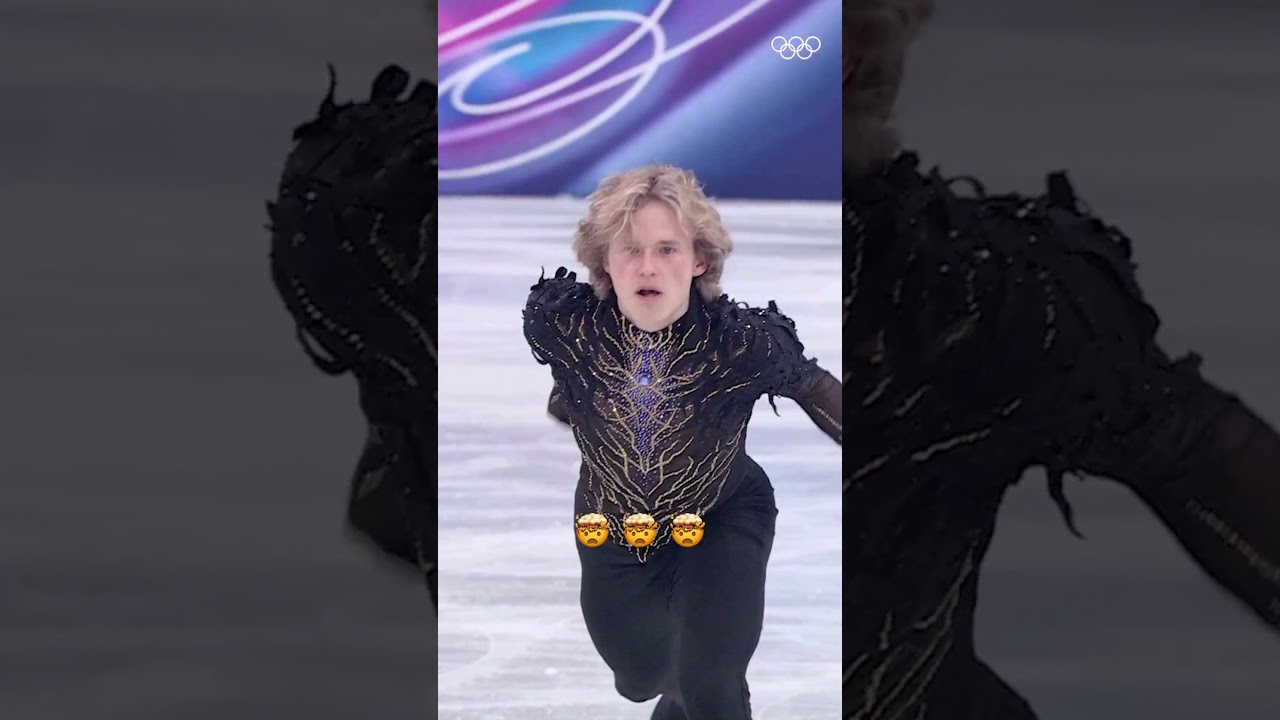 That's just how Ilia Malinin does it!