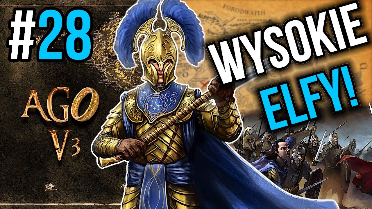 Kto to powr&oacute;cił!!! (KAMPANIA ELFAMI) | AGO 3.0 - Divide and Conquer Total War | #28