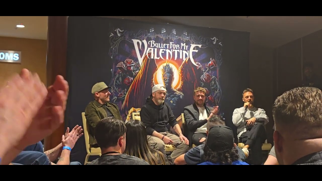 Bullet For My Valentine- VIP Q&A- The Poisoned Ascendancy Tour- Reno. NV 4/5/25