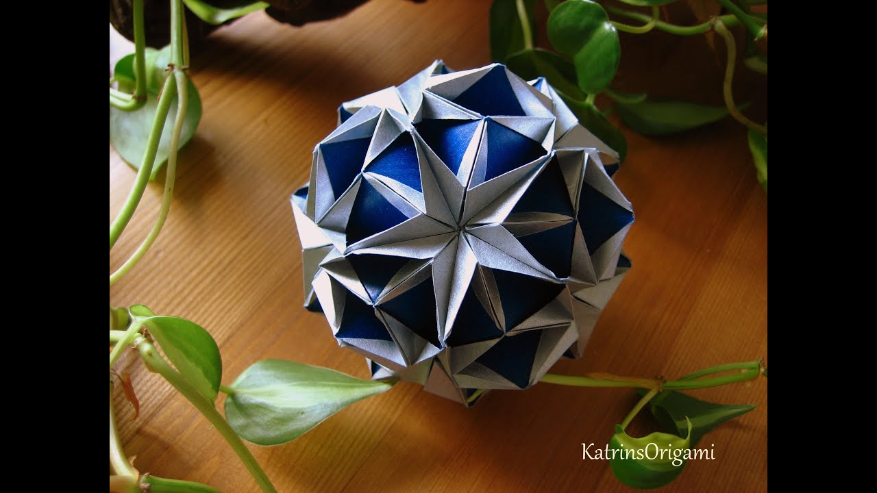 Origami ❆ Snow Star ❆ Kusudama