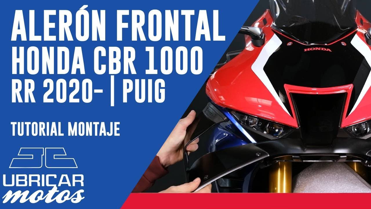 Alerón frontal Honda CBR 1000 RR 2020- | Puig Ref: 20508 | Tutorial Montaje