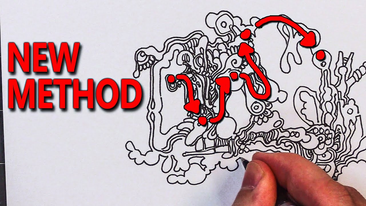 NEW UNTESTED Doodle Method: Good for Artist's/Writer's Block