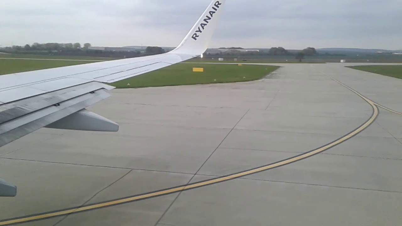 Odlet boeingu 737 -800 z Brna