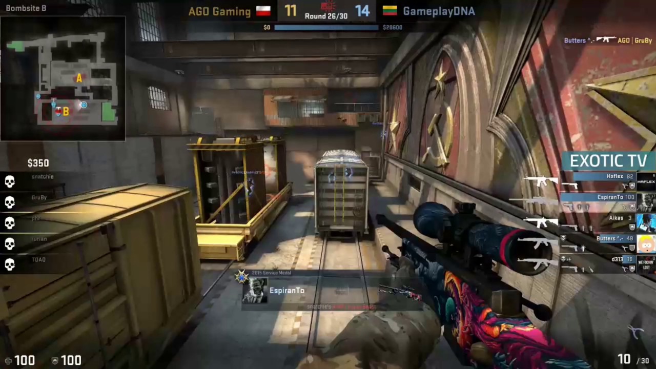GameplayDNA defuse fail vs AGO