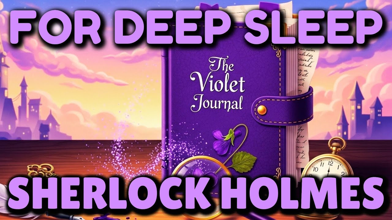 🕵️ Fall Asleep to Sherlock Holmes | The Mystery of the Violet Journal