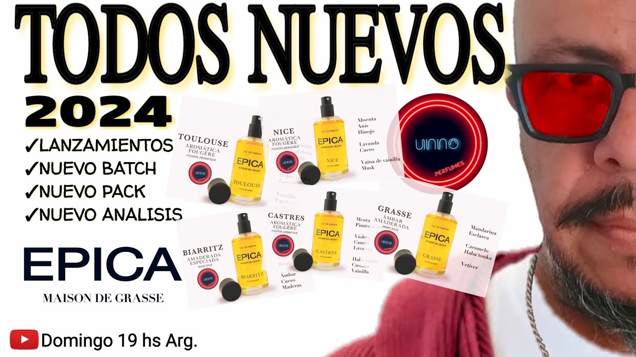 EPICA  2024 - 25 / NUEVA COLECCION COMPLETA | Unno Perfumes #fragrance