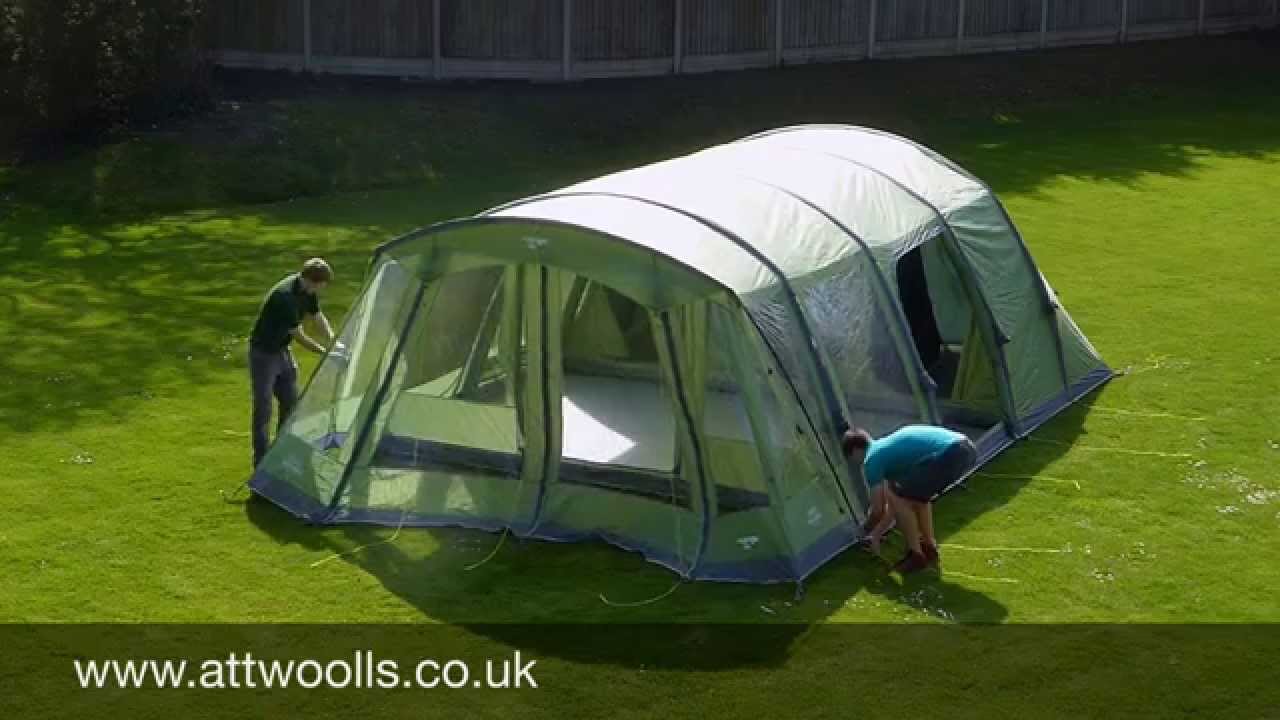 Vango Taiga 600XL Pitching & Packing Video (Real Time)