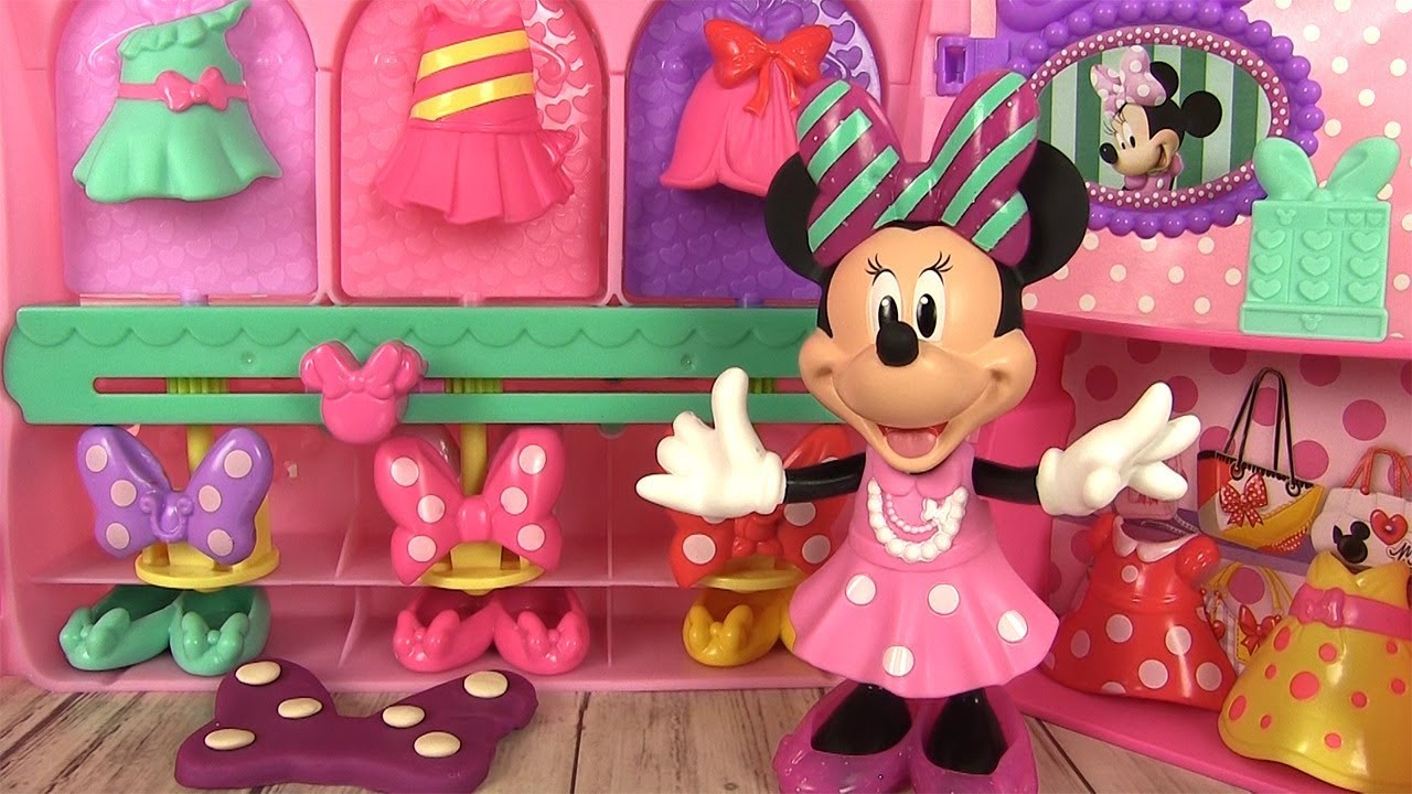 Minnie Mouse La Boutique de Minnie Jouet Rubans et Robes