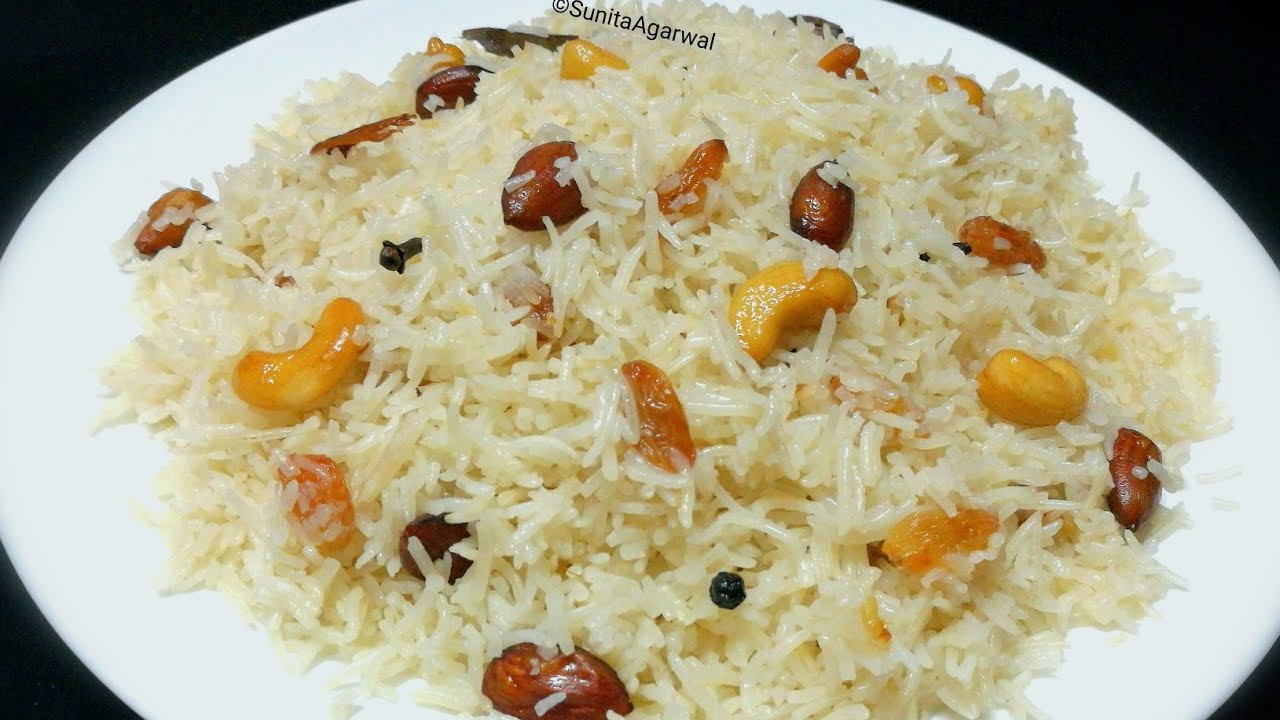Pulao Recipe | Dry fruits Pulao Recipe | कुकर मे बनाये ऐसा खिला खिला ड्राई फ्रूट्स पुलाव |
