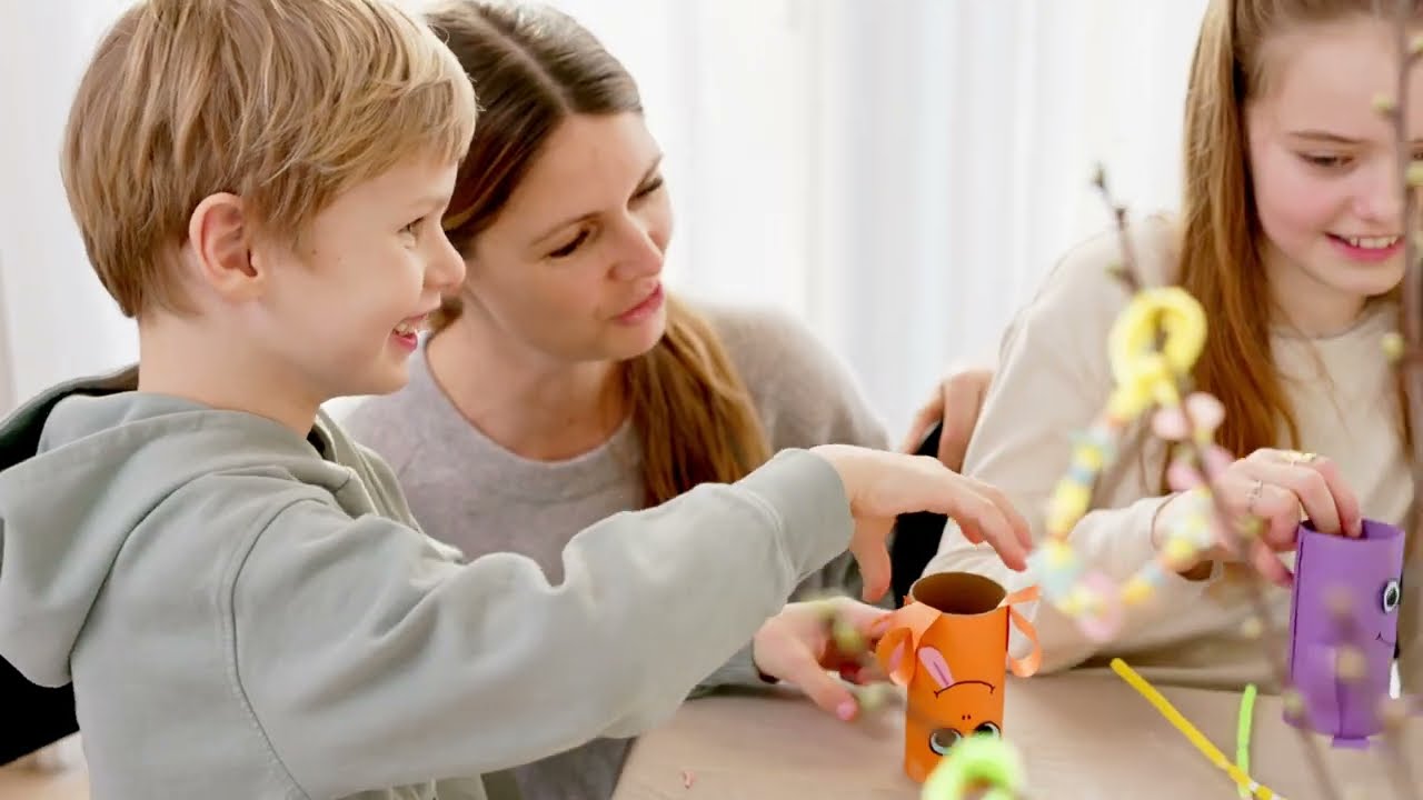 Creative and cozy easter moments