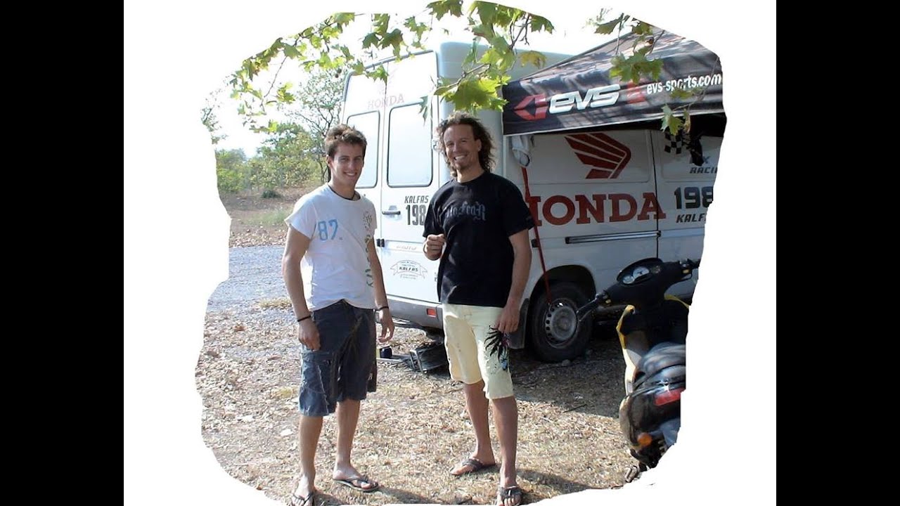 MIKA AHOLA TRAINING MX LITOCHORO GREECE TOGETHER WITH SPIROS KOSMAS MX2 RIDER 2009