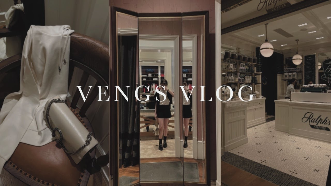 [Vlog 38] Shopping Vlog 🛍 | Ralph Lauren | Hackett | Roger Vivier | Ralph's Coffee | Kens Apothecary