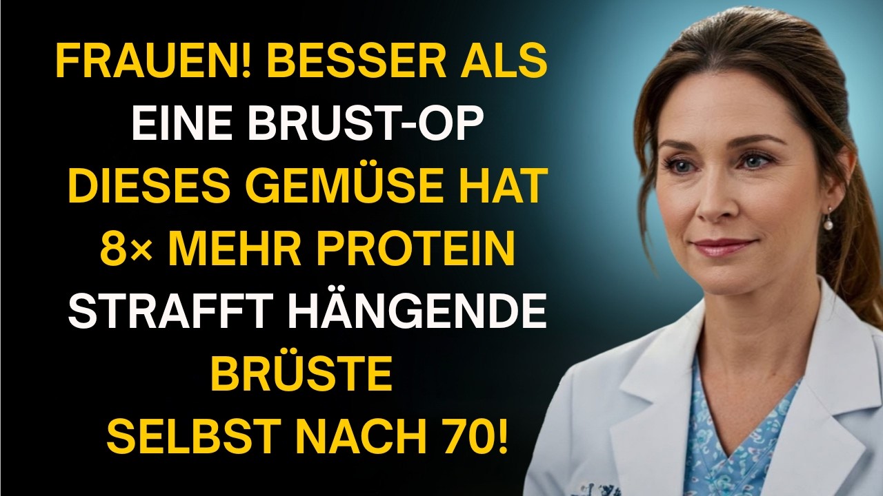 Über 50? Dieses Gemüse strafft hängende Brüste und sorgt für festere Brüste! | Gesundheitsarzt