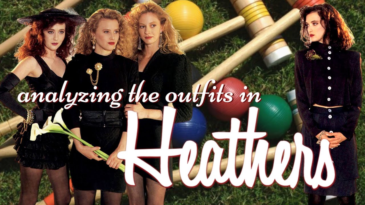 analyzing the outfits in heathers ❤️💙💚💛