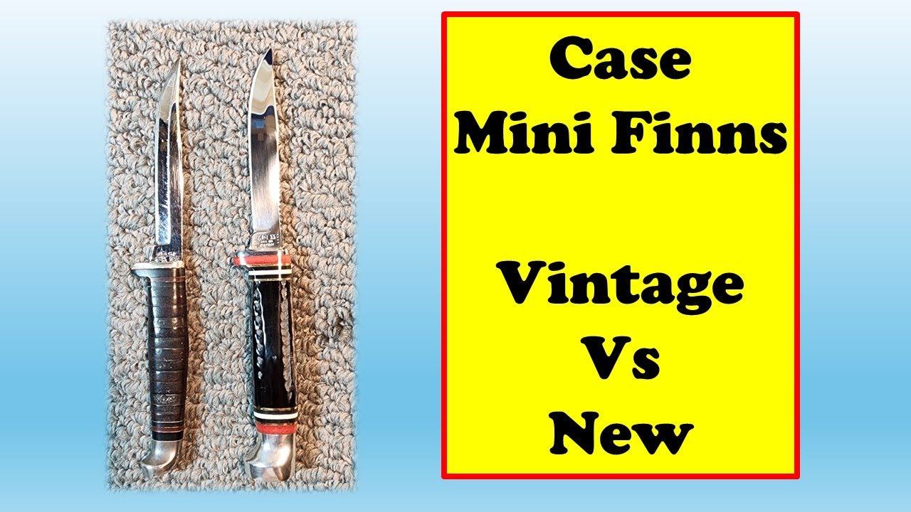 SEE THE CHANGES!  A Vintage vs New Case M3 Mini Finn Comparison #twofortuesday