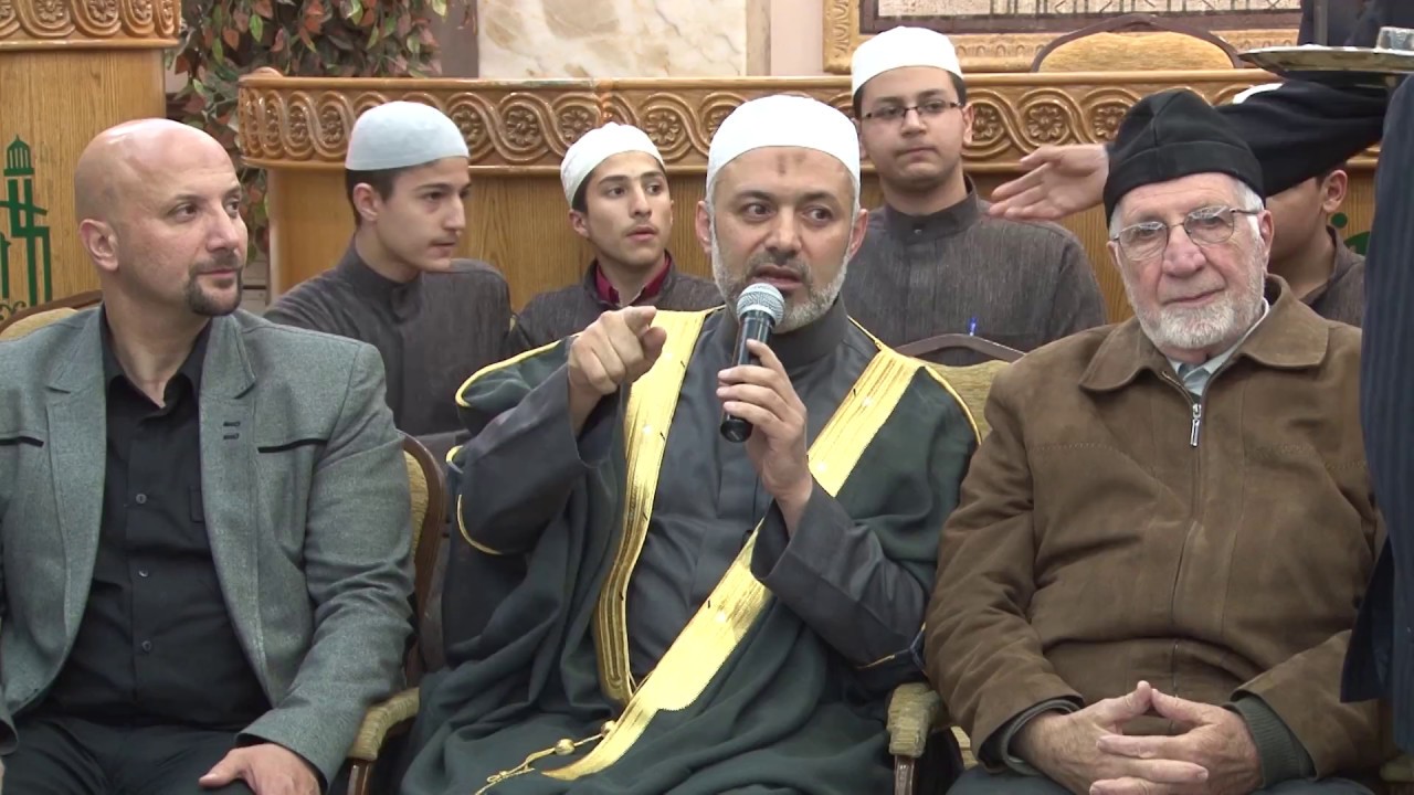 كلمة د. محمد خير الشعال - عزاء فضيلة الدكتور الشيخ علاء الدين الحموي