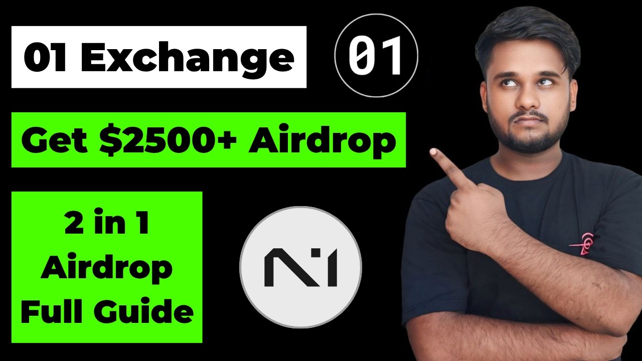 01 Perp DEX Airdrop Complete Guide || How to Earn 01 Exchange Points For Airdrop 🚀