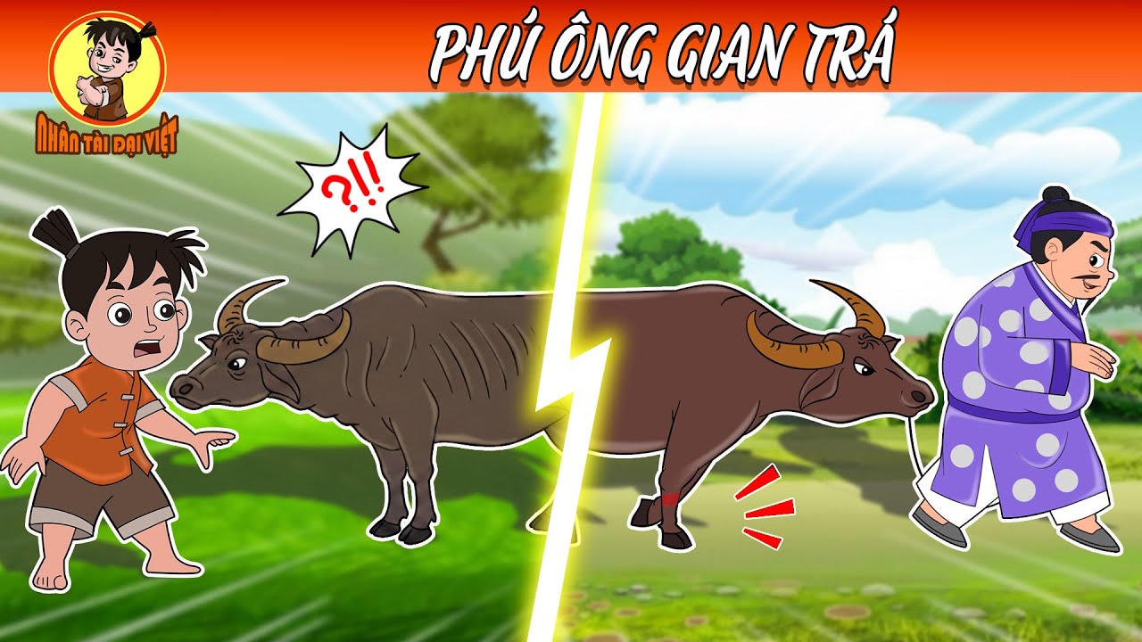 Phú Ông Gian Trá  |  Nhân Tài Đại Việt - Phim hoạt hình - Truyện Cổ Tích | Nhân Tài Ngoại Truyện